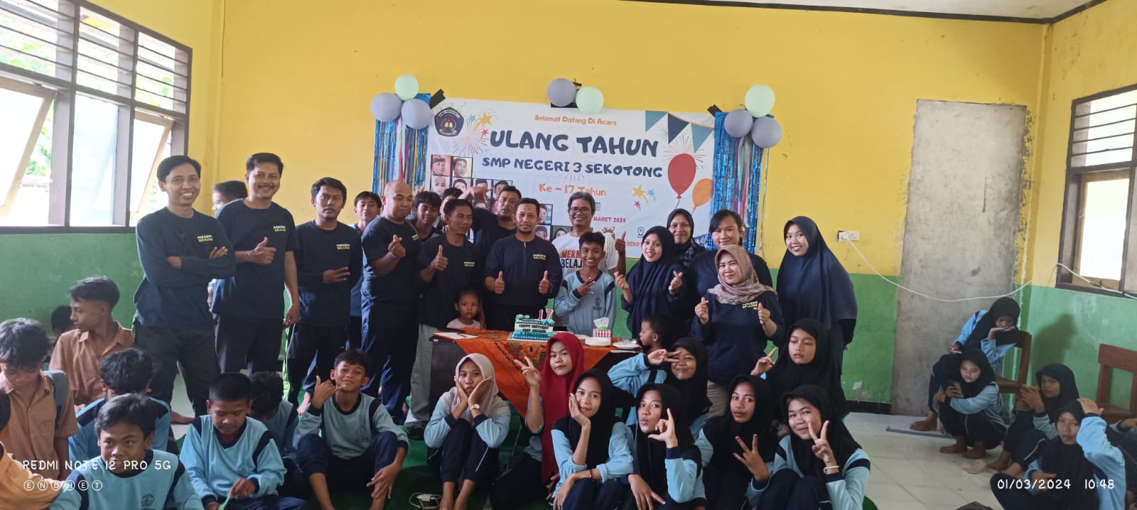 HUT SMPN 3 SEKOTONG KE 17 TAHUN