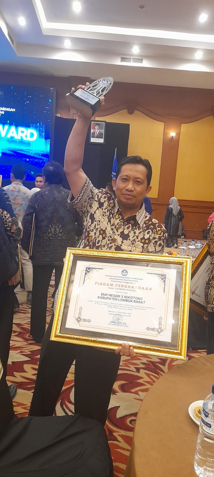 APRESIASI DAN PENGANUGERAHAN BPMP NTB AWARD tahun 2024