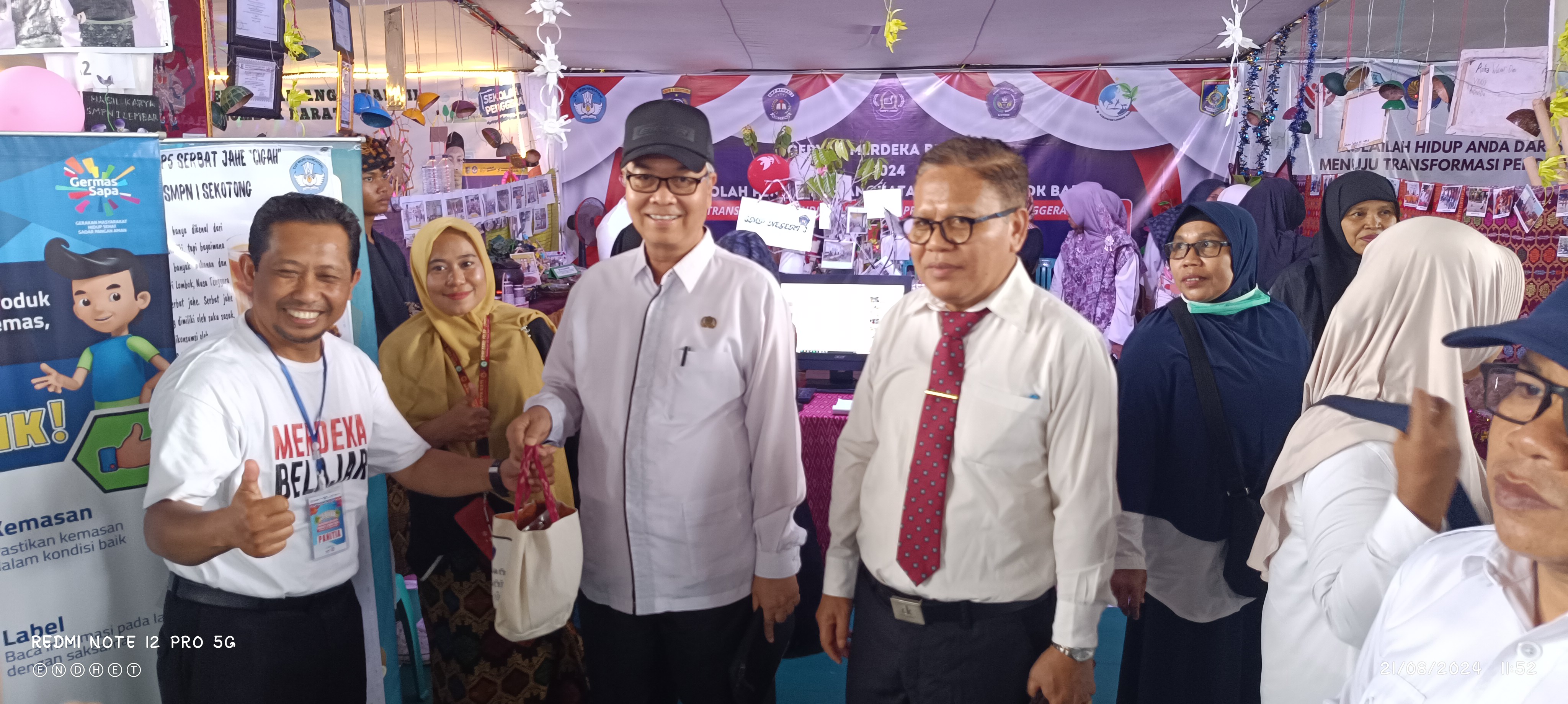 KADIS DIKBUD LOBAR DAN KABID GTK