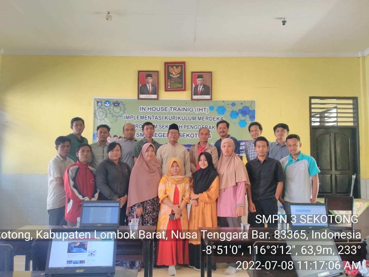 IN HOUSE TRAINING SEKOLAH PENGGERAK