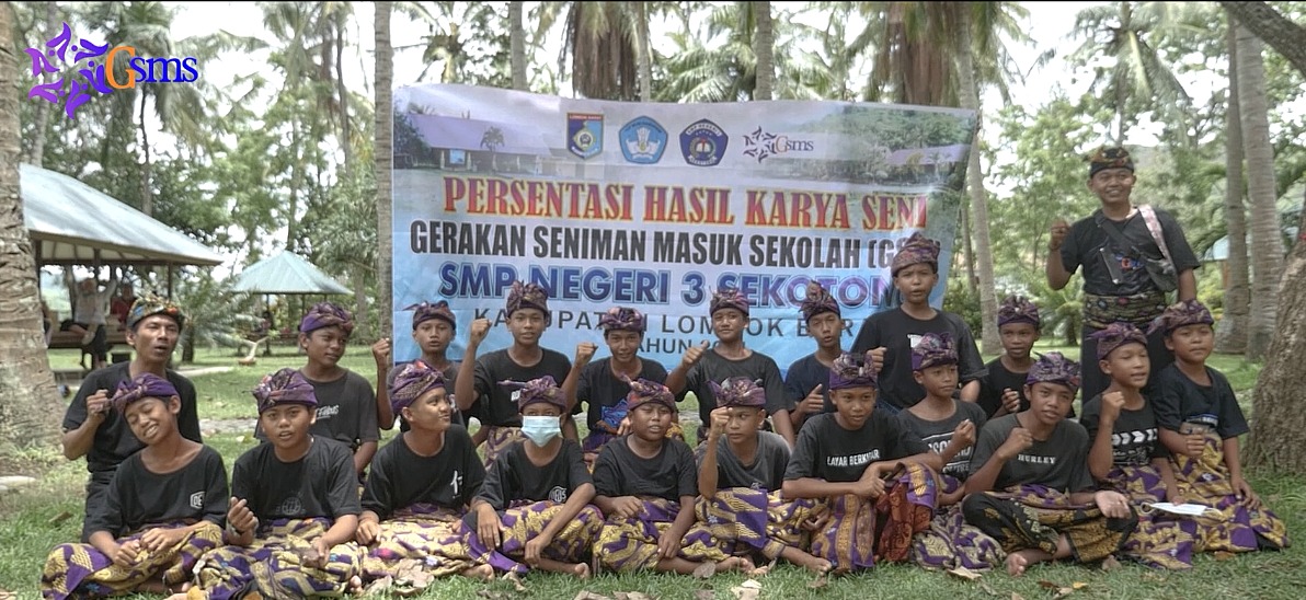 KESENIAN GENDANG BELEQ SMPN 3 SEKOTONG